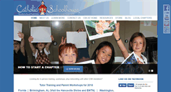 Desktop Screenshot of catholicschoolhouse.com